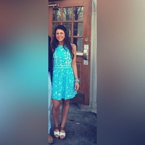 Lilly Pulitzer blue dress size 8